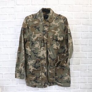 Women's Camo Jean Jacket Size S